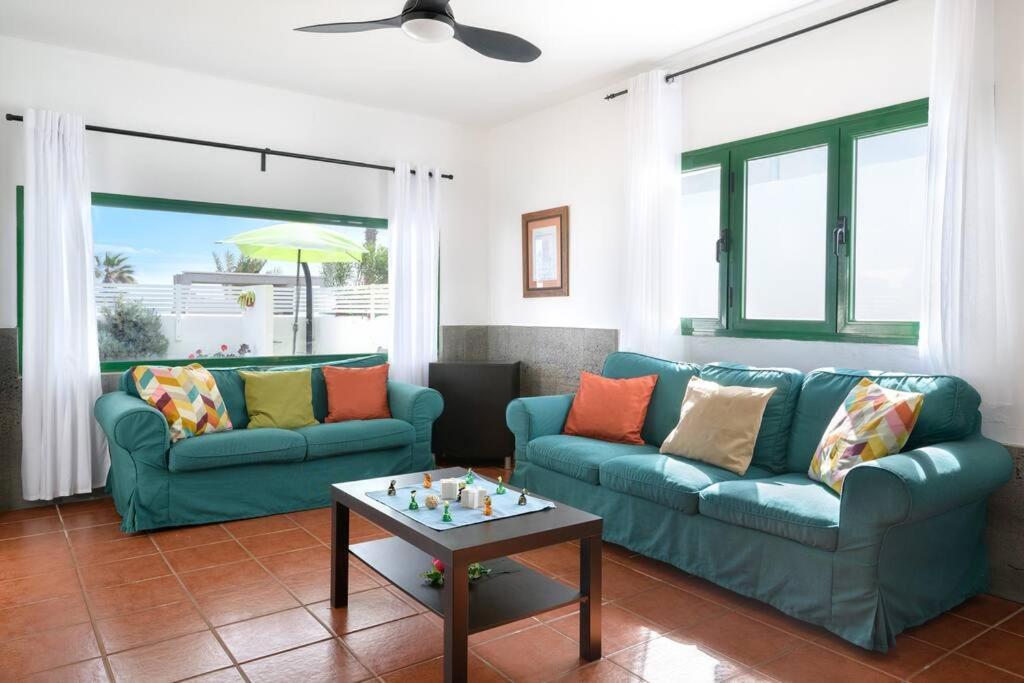 Hermosa Casa Vacacional, Muy Cerca A La Playa. Guatiza Exteriör bild